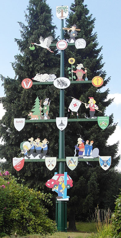 Zunftbaum in Pohle